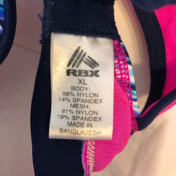 RBX sports bra padded sz XL - Picture 4 of 5